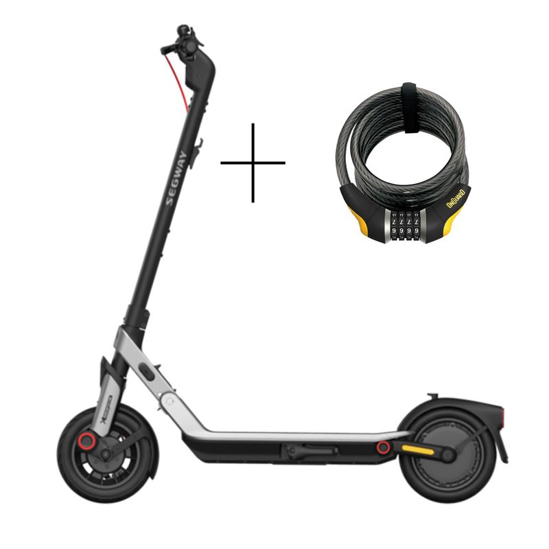 SEGWAY - Patineta eléctrica Segway E3PRO 800W 32kmh 50km Auton+8032