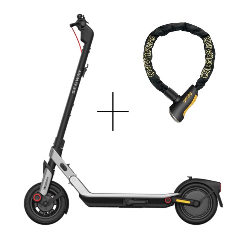 SEGWAY - Patineta eléctrica Segway E3PRO 800W 32kmh 50km Auton+8121