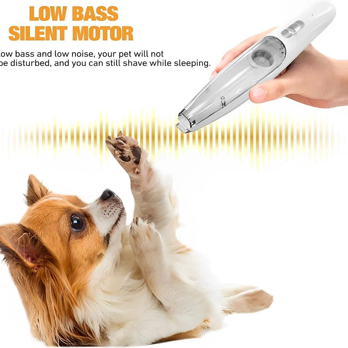 MILOPTS - Máquina Peluquera Para Patas De Mascotas Con Aspiradora