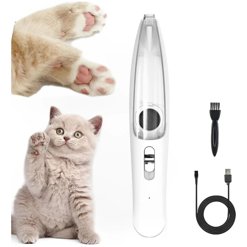 MILOPTS - Máquina Peluquera Para Patas De Mascotas Con Aspiradora