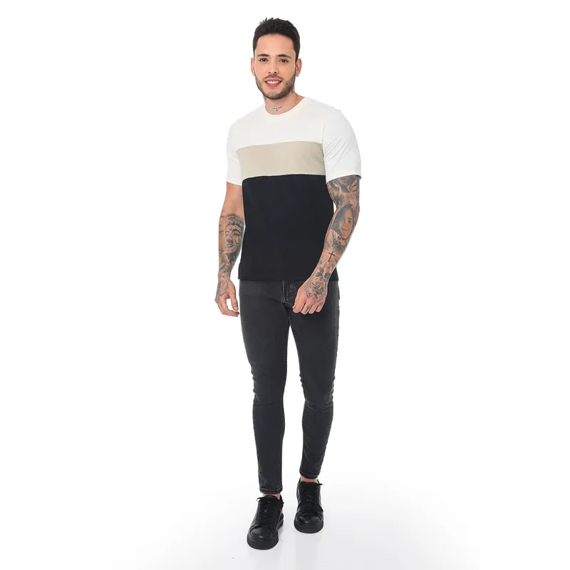 BELIFE - Camiseta manga corta  para hombre