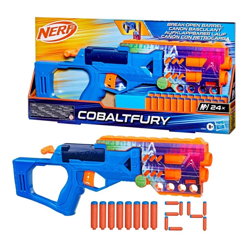 HASBRO - Lanzador Nerf N Series Cobaltfury