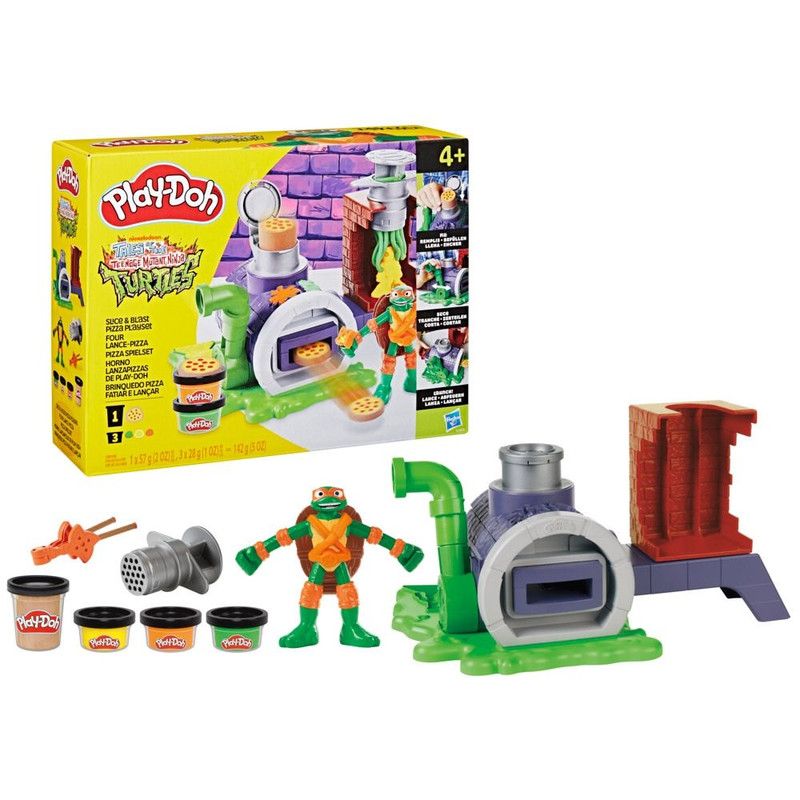 PLAY DOH - Play-Doh Teenage Mutant Ninja Turtles Horno Lanzapizzas
