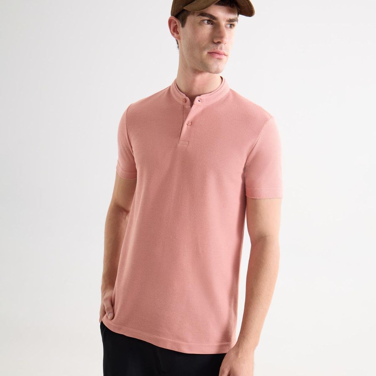 SEVEN SEVEN - Polo De Hombre  Color Rosado Marca Seven Seven #45110907