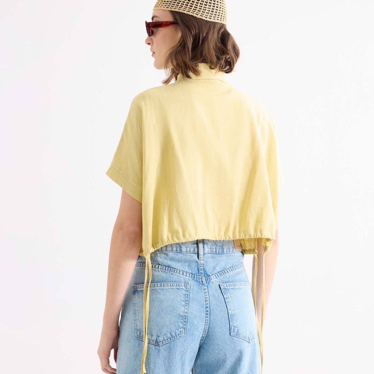 SEVEN SEVEN - Blusa Para Mujer Manga Corta Color Amarillo Marca Seven Seven #28124093