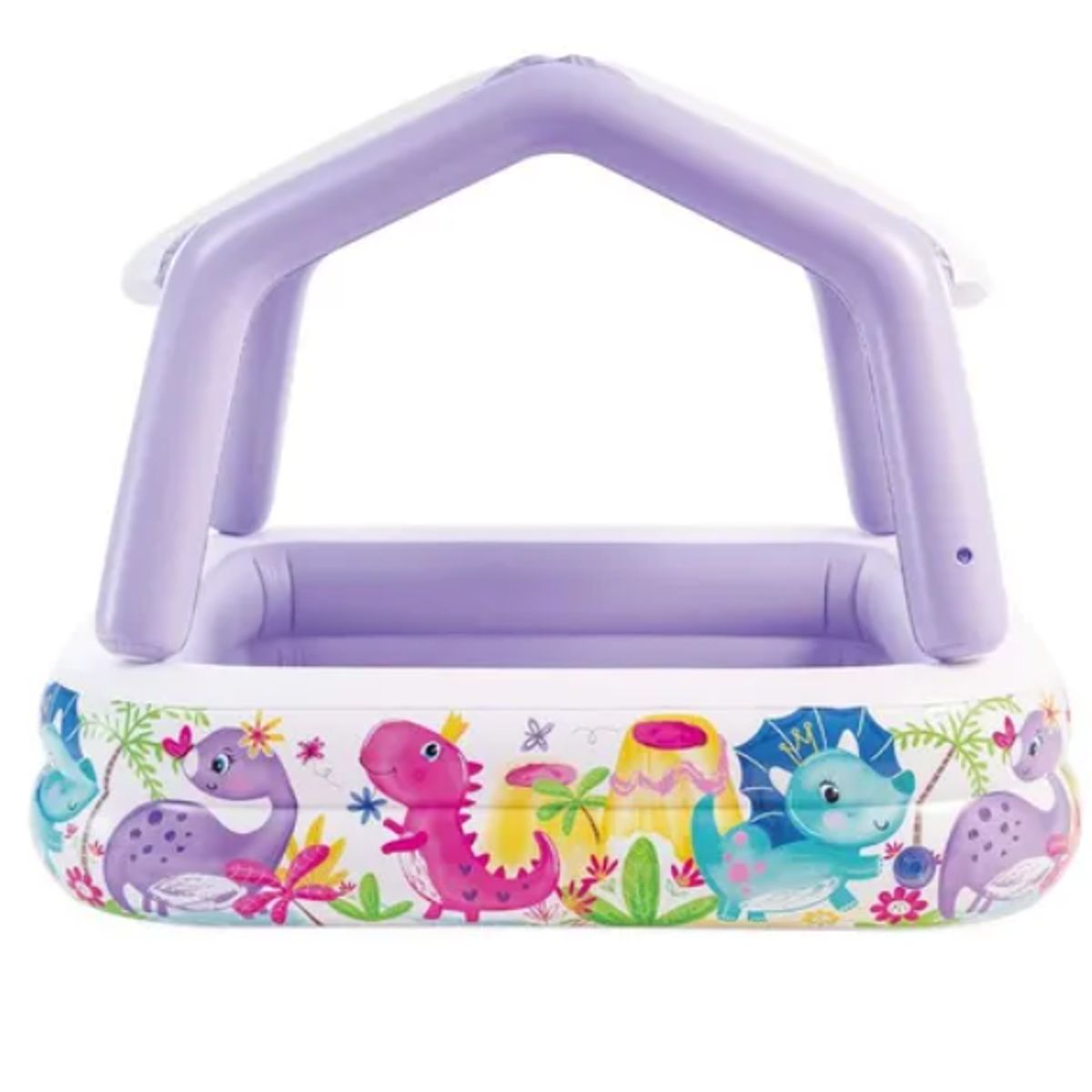 INTEX - Piscina Inflable Con Toldo Desmontable Intex Diversión