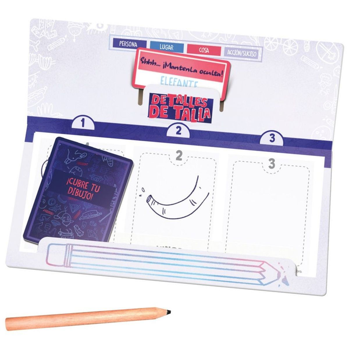 HASBRO GAMING - Juego De Mesa Detalles En Talla