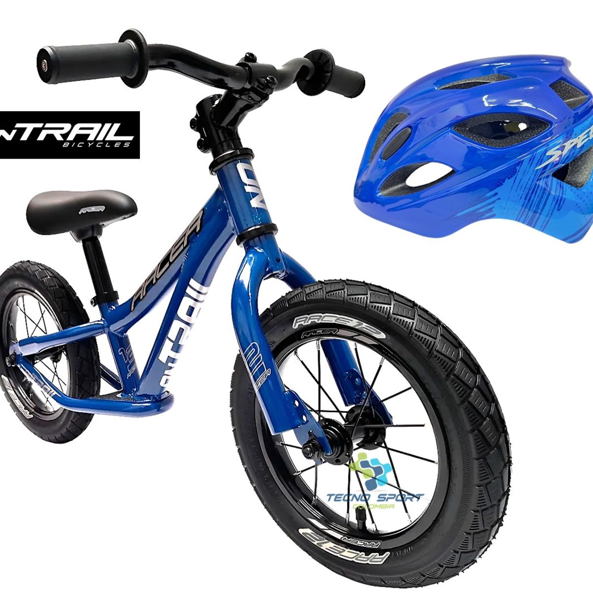 ONTRAIL - Bicicleta +casco Niño Niña Rin 12 ONTRAIL Balance Iniciacion