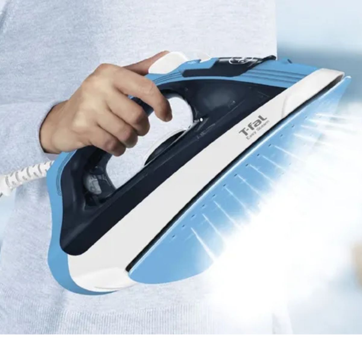 T-FAL - Plancha De Ropa T-fal Easy Steam Antiadherente