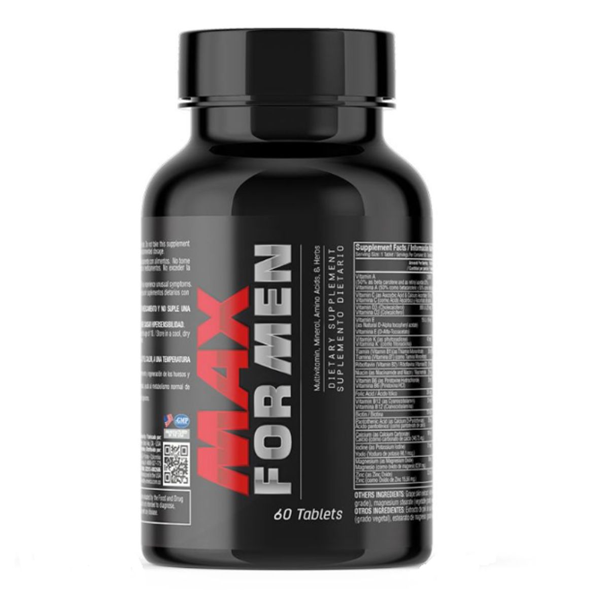 HEALTHY AMERICA - MULTIVITAMINICO X 60 TABLETAS/ MAX FOR MEN