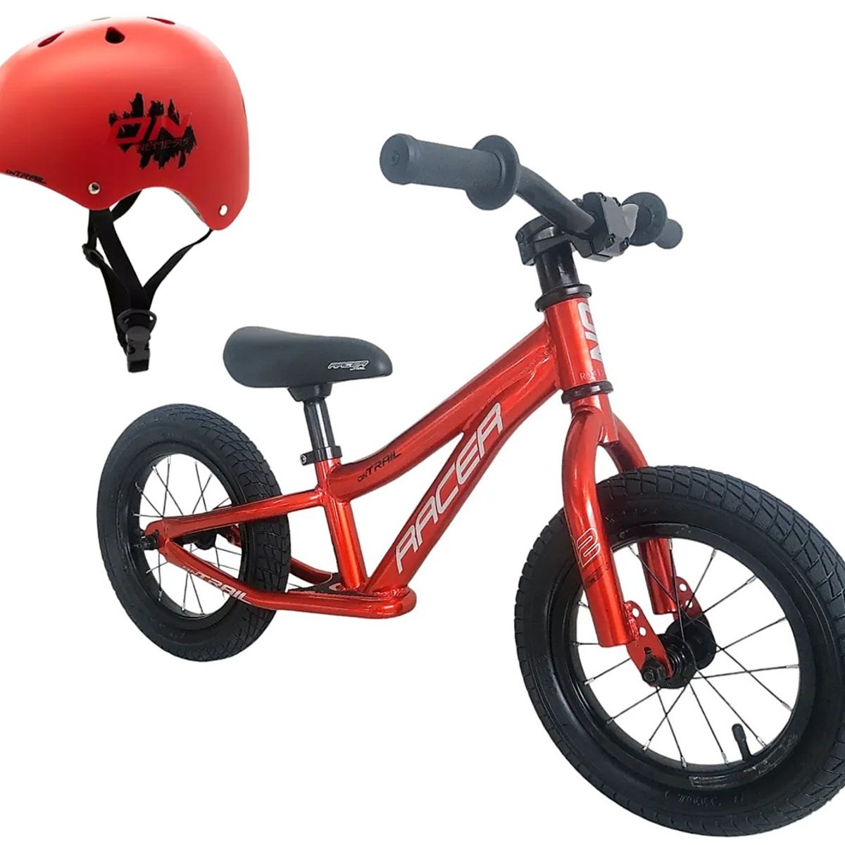 ONTRAIL - Bicicleta +casco Niño Niña Rin 12 ONTRAIL Balance Iniciacion