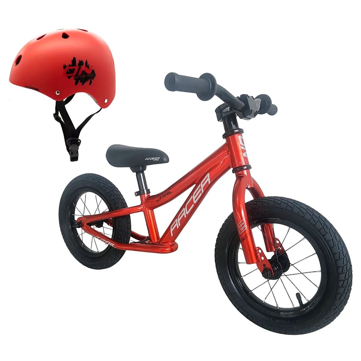 ONTRAIL - Bicicleta +casco Niño Niña Rin 12 ONTRAIL Balance Iniciacion