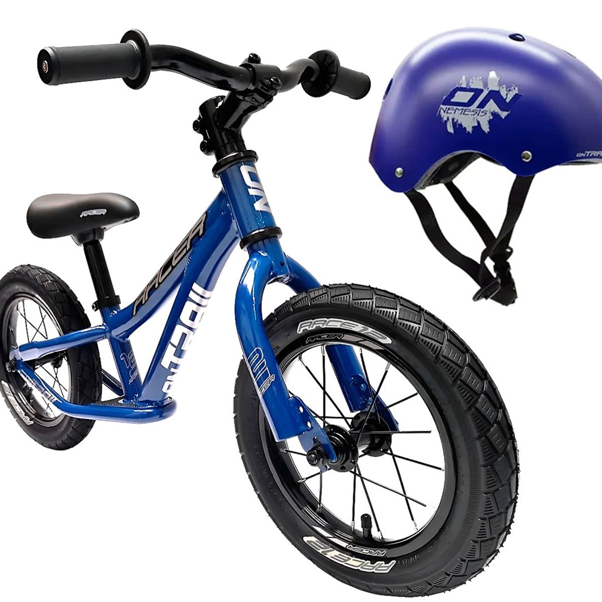 ONTRAIL - Bicicleta +casco Niño Niña Rin 12 ONTRAIL Balance Iniciacion