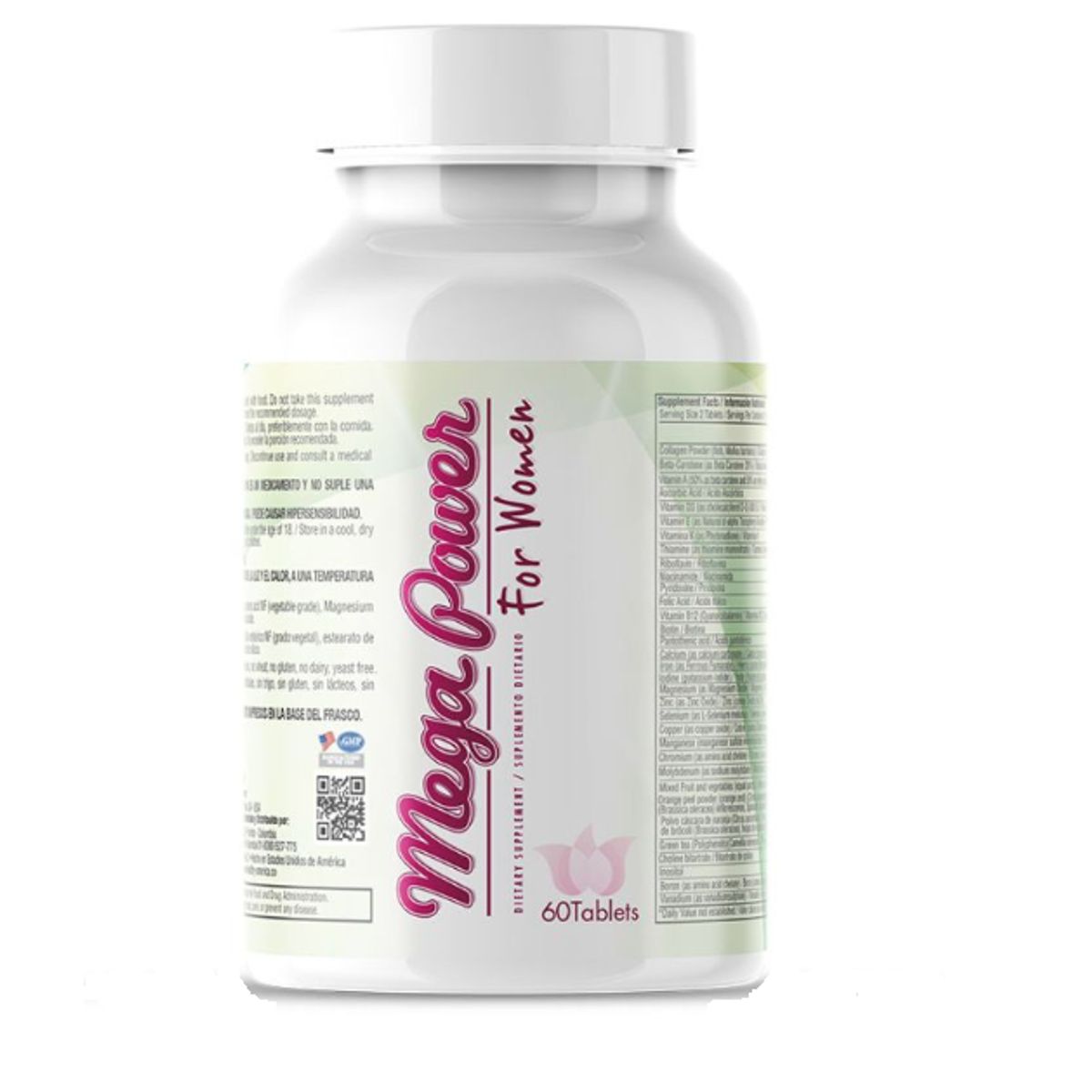 HEALTHY AMERICA - MULTIVITAMINICO X 60 TABLETAS/ MEGA POWER