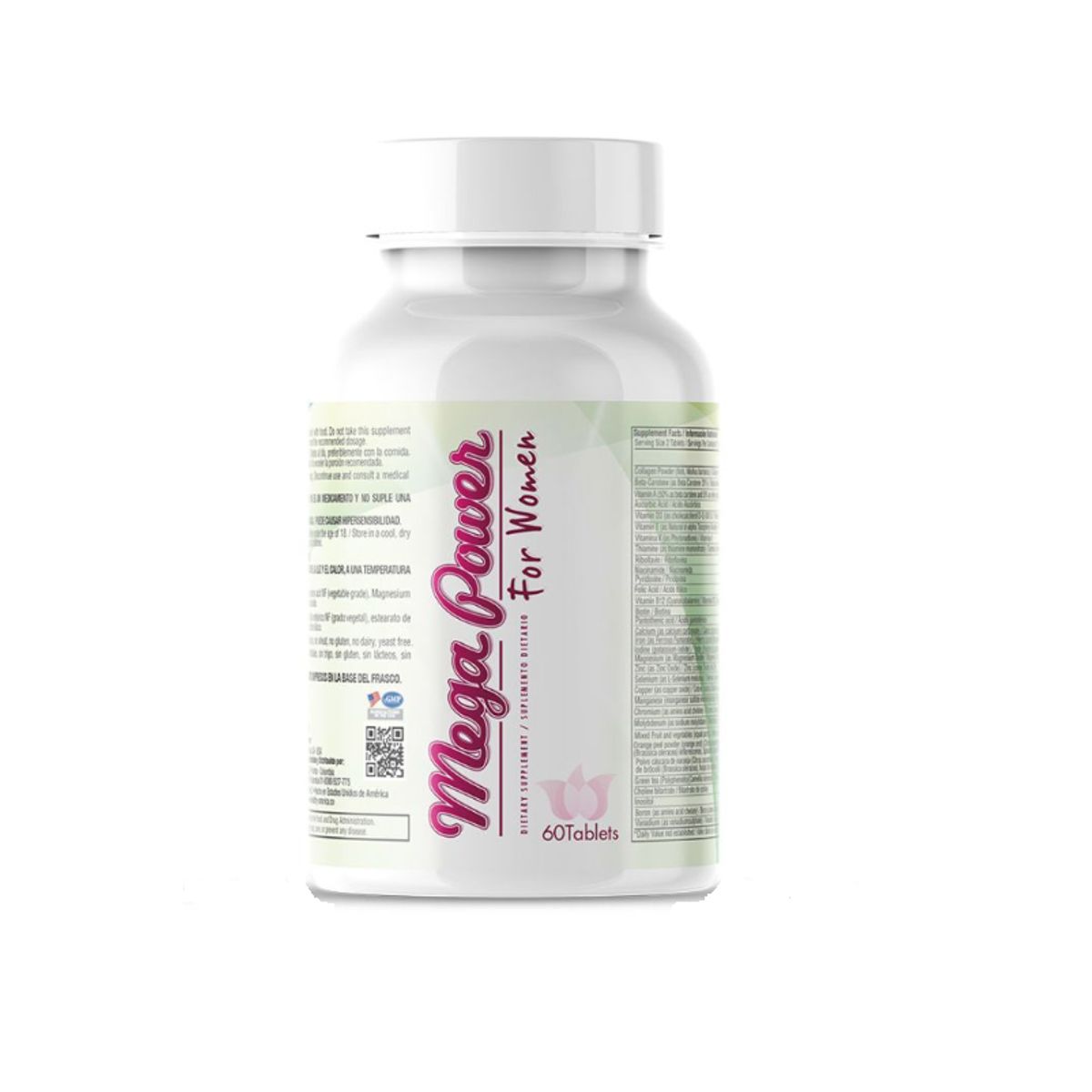 HEALTHY AMERICA - MULTIVITAMINICO X 60 TABLETAS/ MEGA POWER