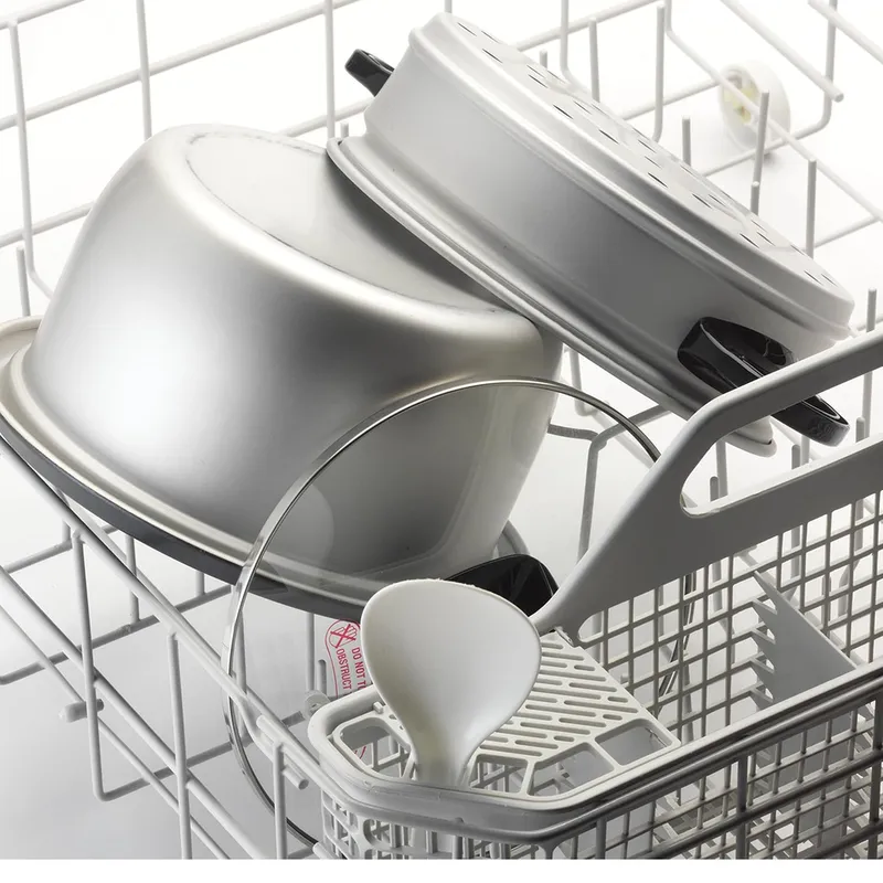 AROMA - Arrocera Y Vaporera Para Alimentos 2 En 1 Automática