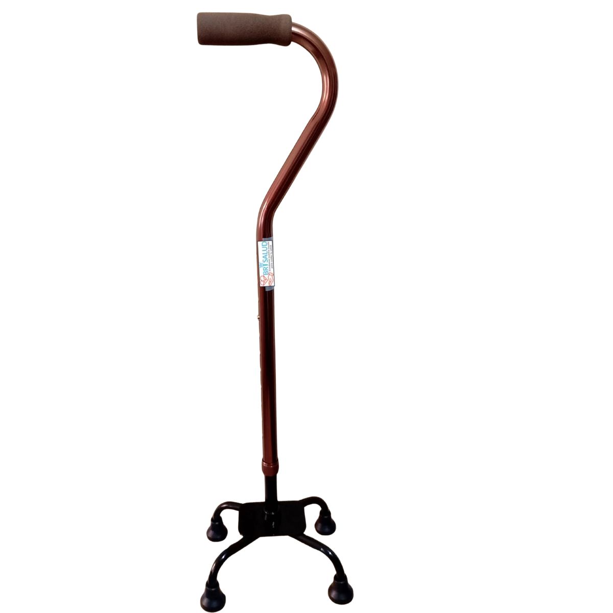 GENERICO - Bastón 4 cuatro apoyos base pequeña