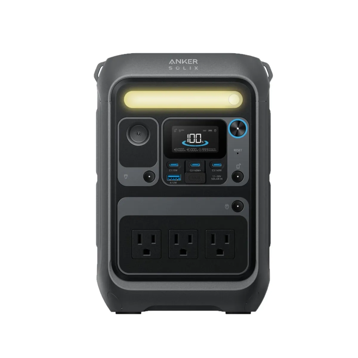 ANKER SOLIX - Estación De Energia Portatil Anker Solix C300X 300w 288wh