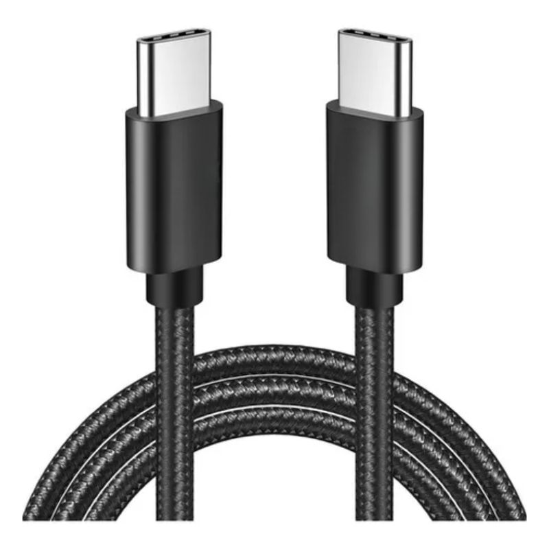 DANKI - Cable Tipo C 1 Metro Recubrimiento Nylon Trenzado Resistente Flexible