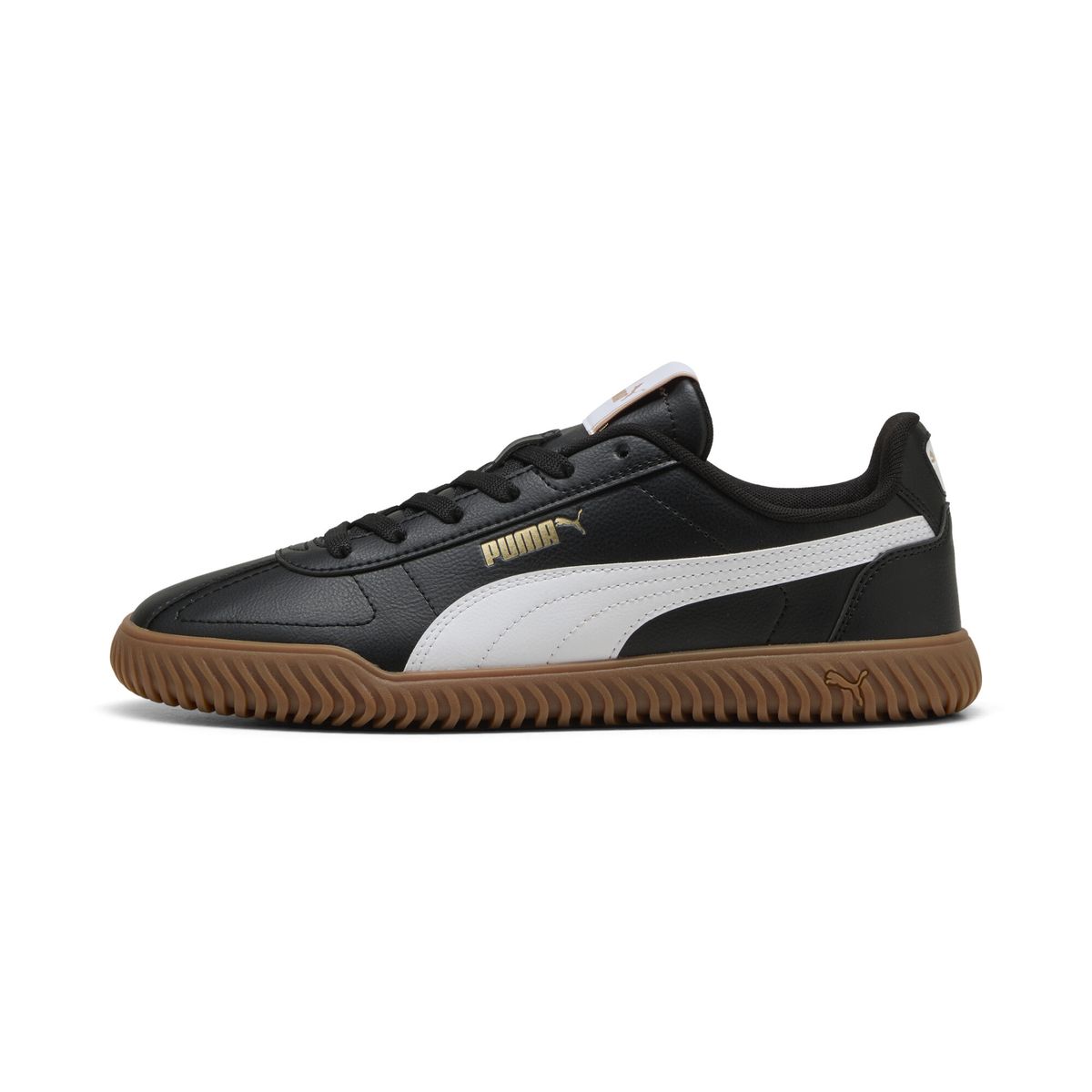 PUMA - Tenis Deportivos Marca Puma Club Original Negro Hombre