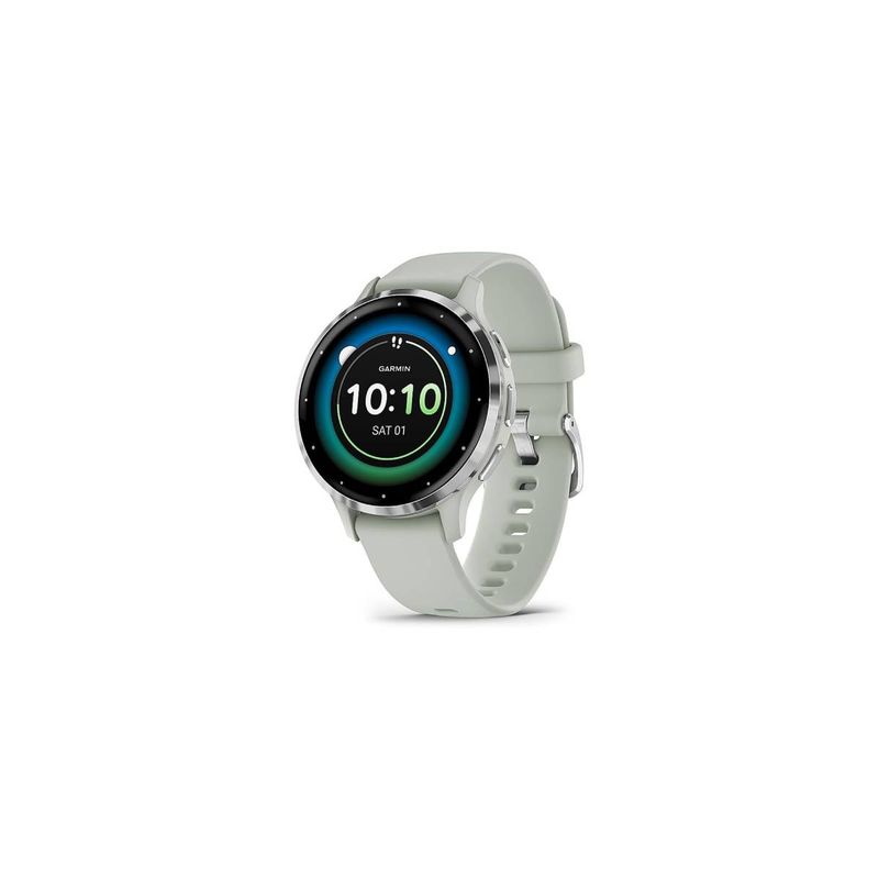 GARMIN - Smartwatch Garmin Venu 3S de 41 mm con pantalla Amoled color gris salvia