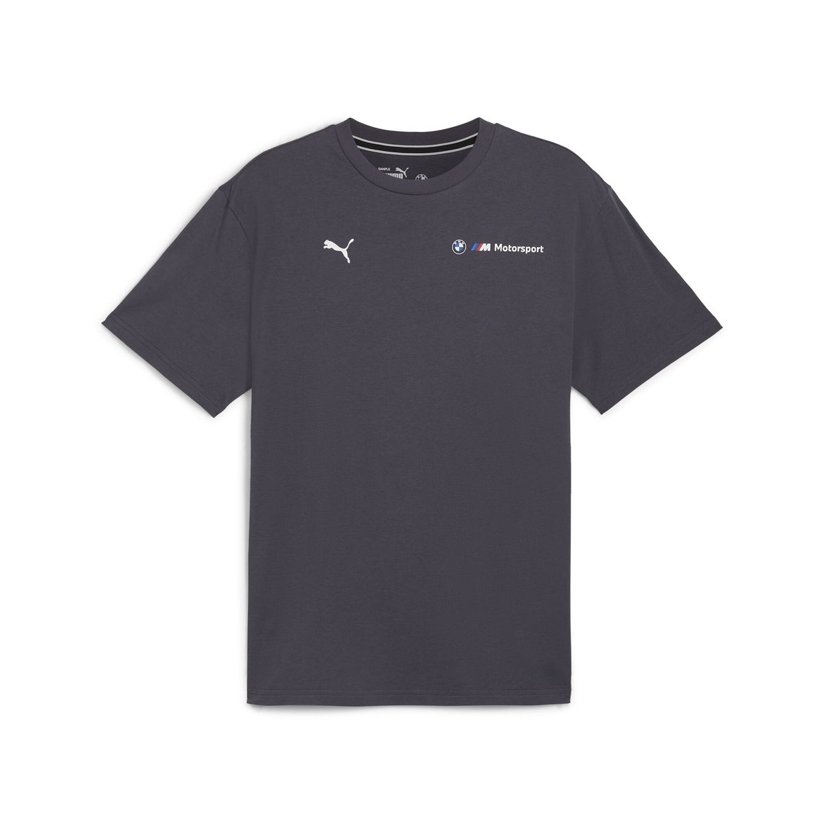 PUMA - Camisa Tshirt Marca Puma Bmw Mms Ess+ Logo Tee Gris Hombre