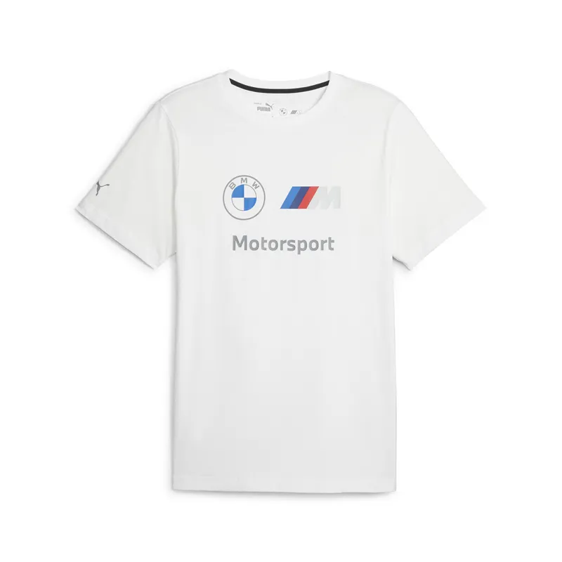PUMA - Camisa Tshirt Marca Puma Bmw Mms Ess Original Blanco Hombre