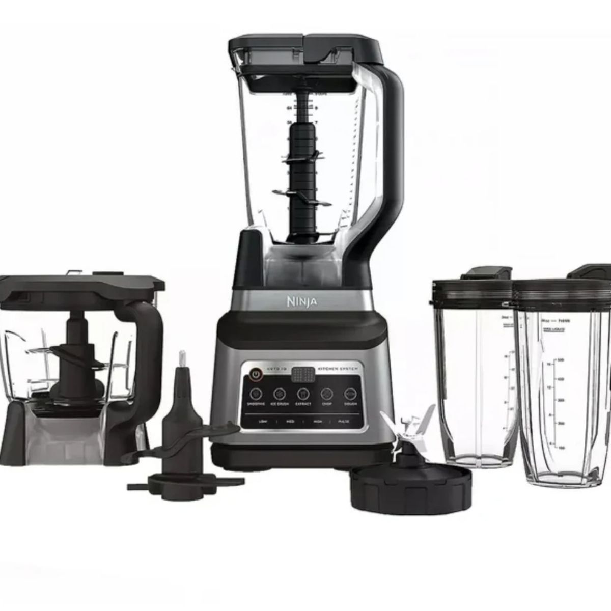 NINJA - Licuadora Ninja Mix con Procesador de Alimentos y Motor Crushing
