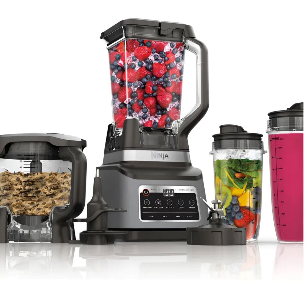 NINJA - Licuadora Ninja Mix con Procesador de Alimentos y Motor Crushing