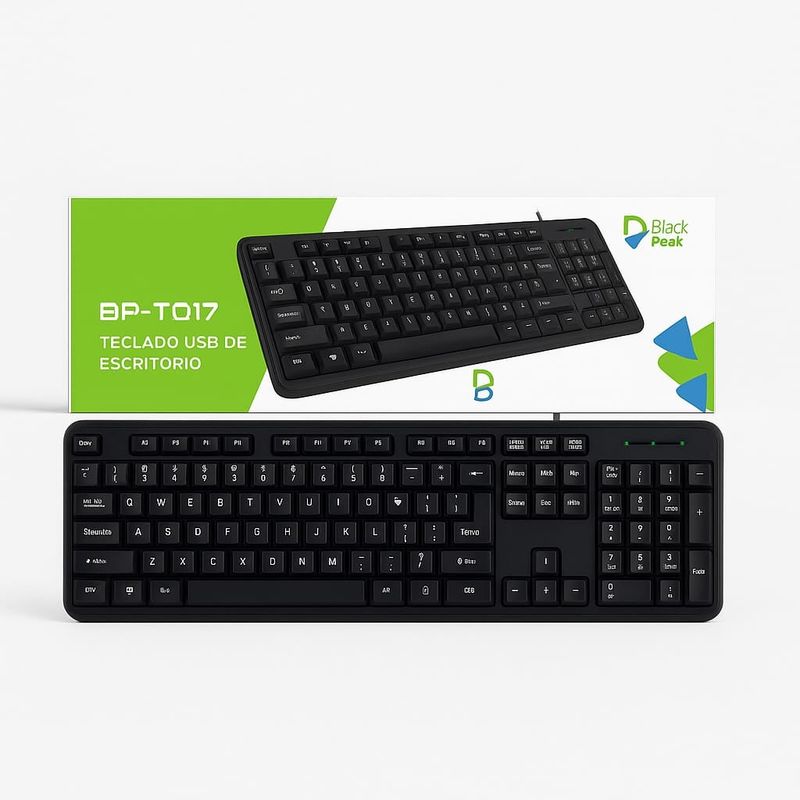 Teclado BECK PLAY USB Negro BP - T017 GENERICO | falabella.com