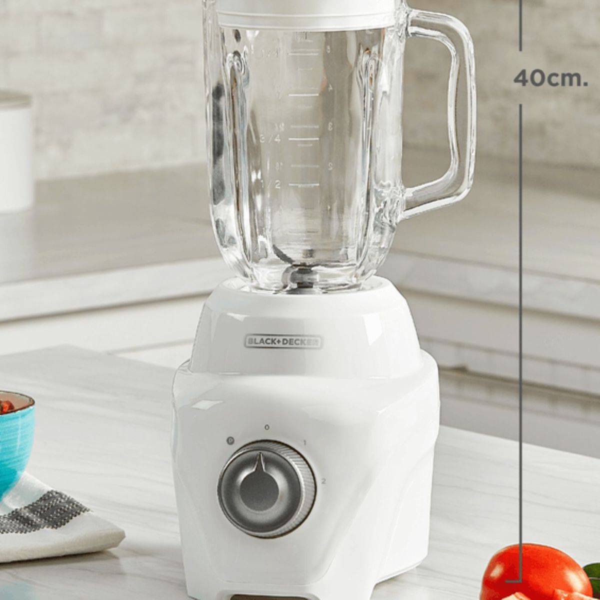 BLACK+DECKER - Licuadora Black+Decker Trituradora de Hielo Vol, 2 Vidrio