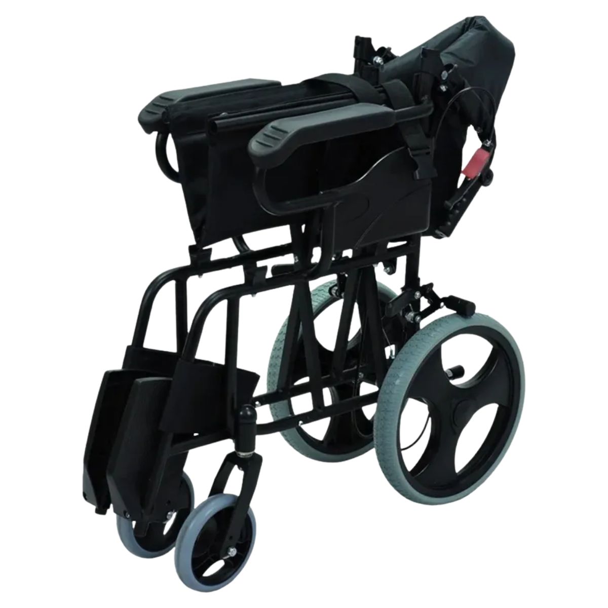 GENERICO - Silla de ruedas estándar plegable Liviana Compacta