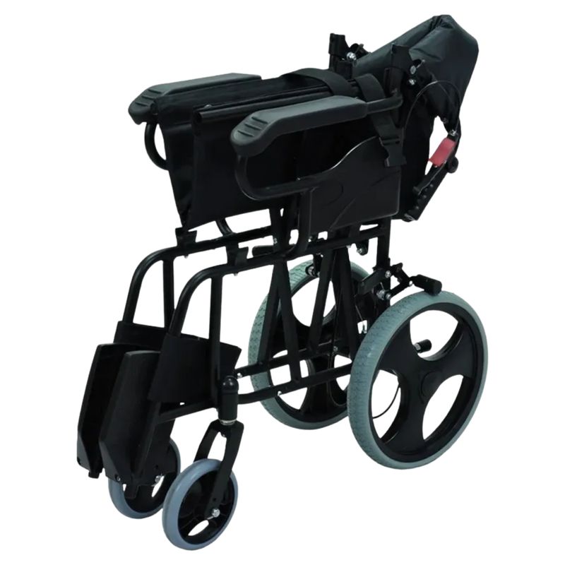 GENERICO - Silla de ruedas estándar plegable Liviana Compacta