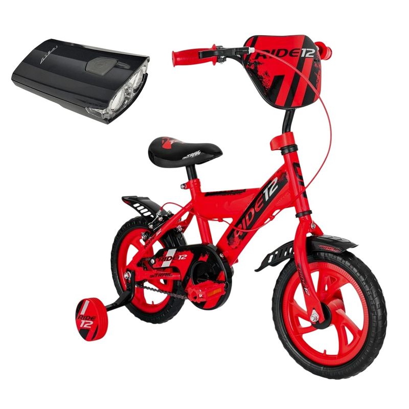 ONTRAIL - Bicicleta Niño Rin 12 ONTRAIL RIDE Con Accesorios