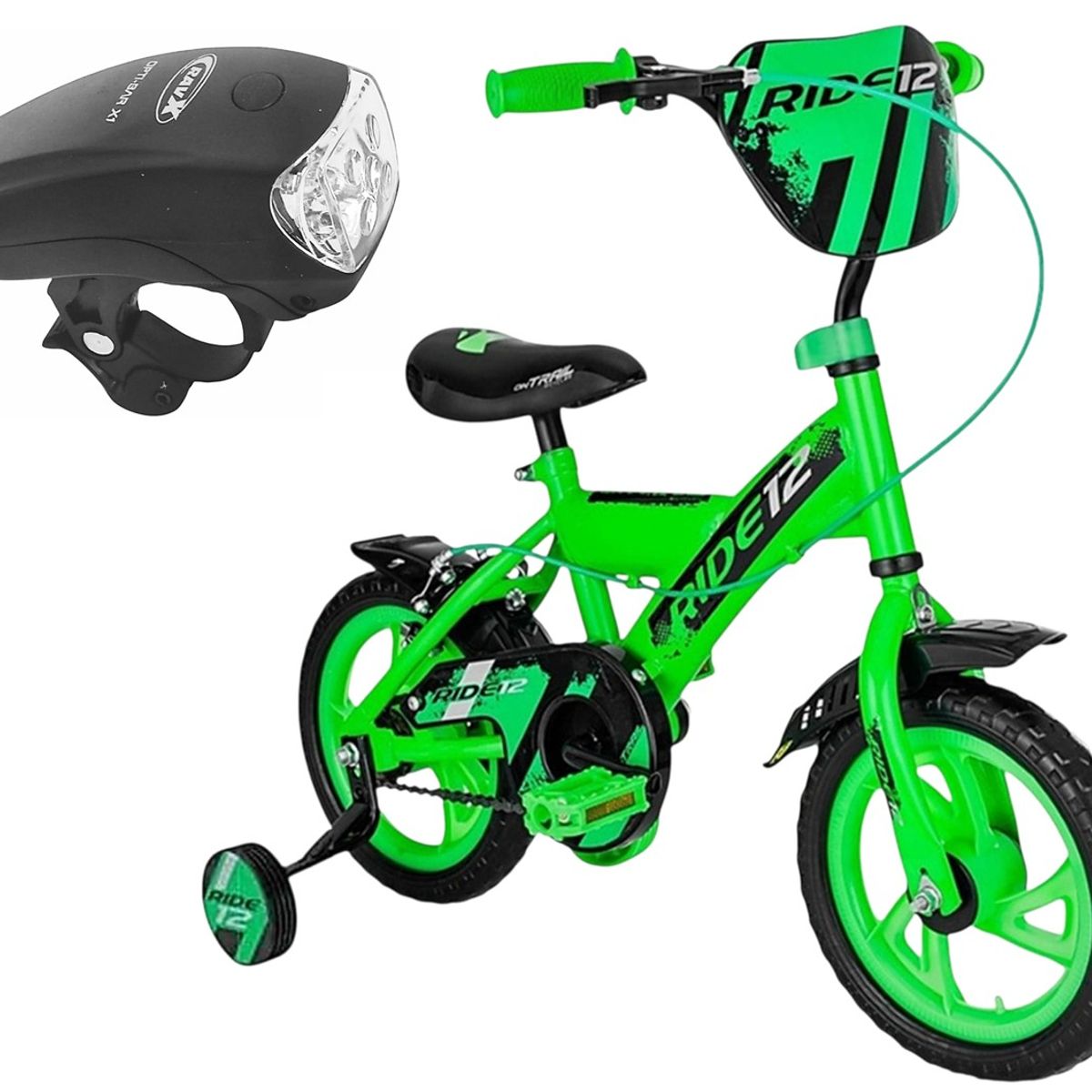 ONTRAIL - Bicicleta Niño Rin 12 ONTRAIL RIDE Con Accesorios