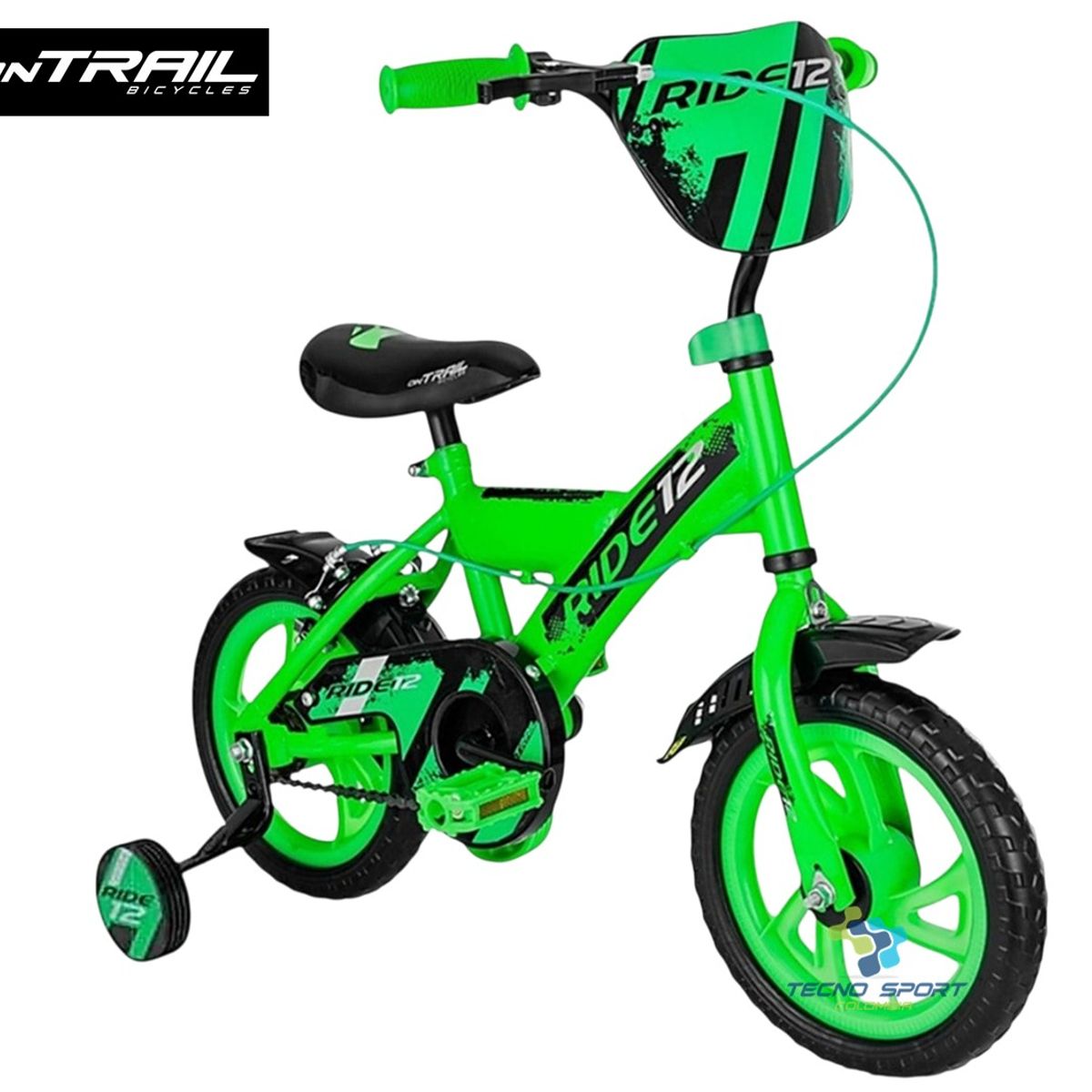 ONTRAIL - Bicicleta Niño Rin 12 ONTRAIL RIDE Con Accesorios