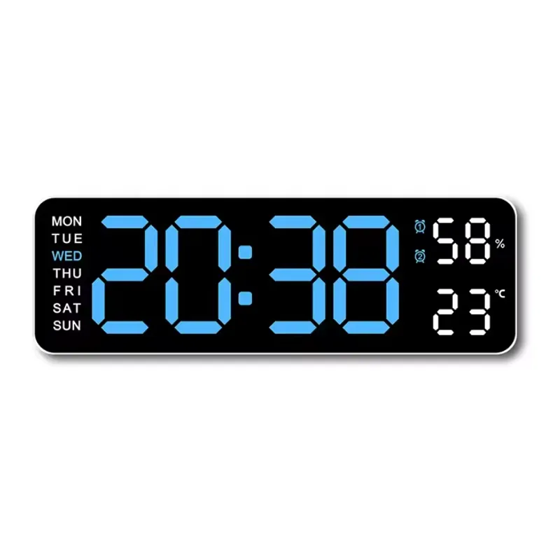 GENERICO - Reloj De Mesa Digital 5503 Con Calendarios Y Temperatura