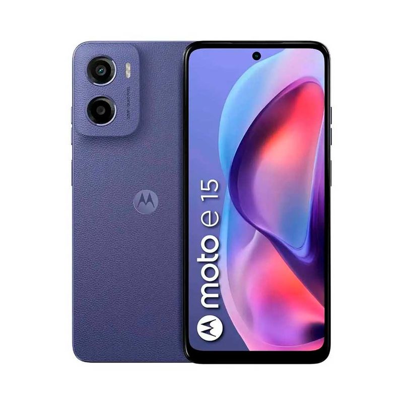 MOTOROLA - Celular Motorola E15 64GB 2GB Morado