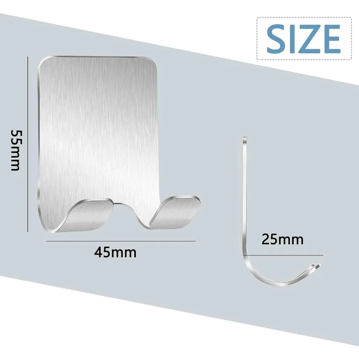 MILOPTS - Soporte Adhesivo Set X3 Und Toallero Afeitadora Baño Cocina