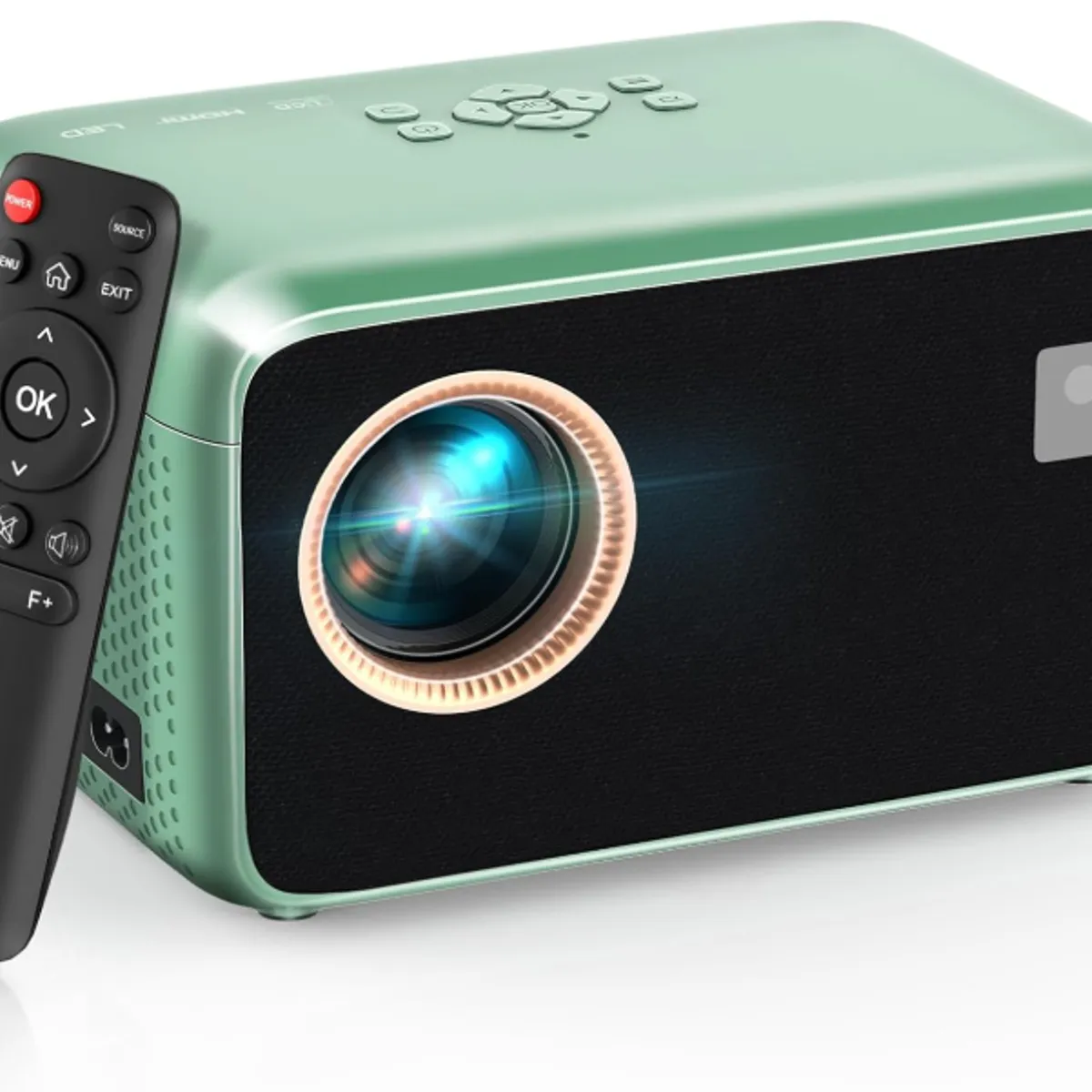 AMERICAN GENERICS - Proyector 4K con WiFi y Bluetooth proyector portátil TMY