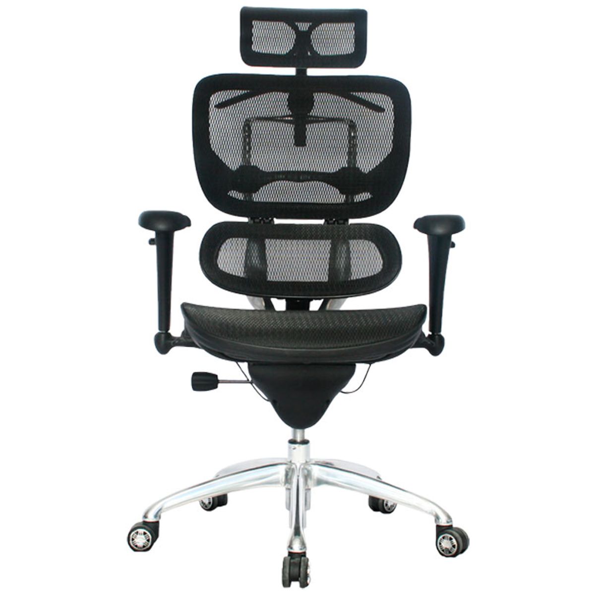 ZER - Silla de Oficina Ergohuman Premium Presidencial con Perchero Negra_.