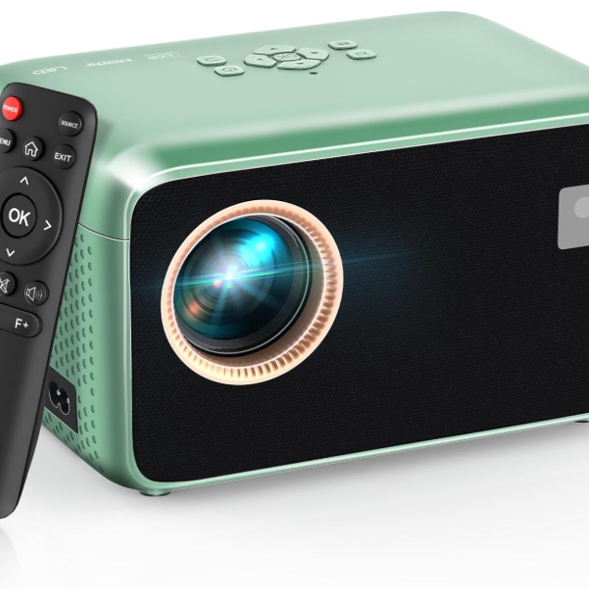 AMERICAN GENERICS - Proyector 4K con WiFi y Bluetooth proyector portátil TMY