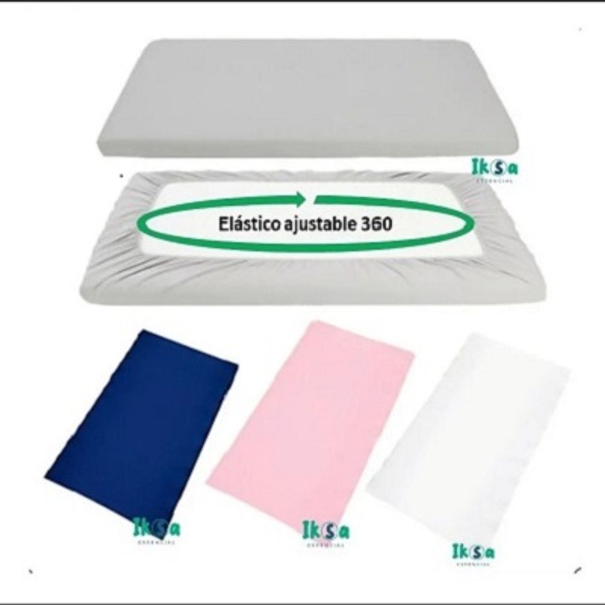 IKSA - Sabanas Para Cuna Corral de Bebe