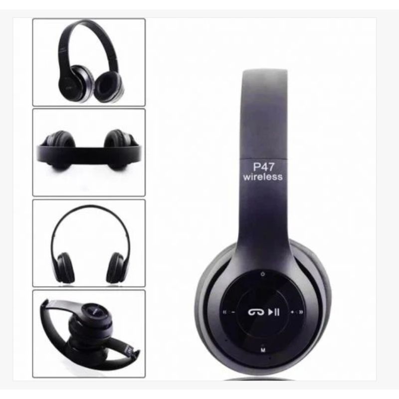 GENERICO - Diademas Inalámbricas P47 - Diseño Plegable y Conectividad Total Bluetooth 5.4