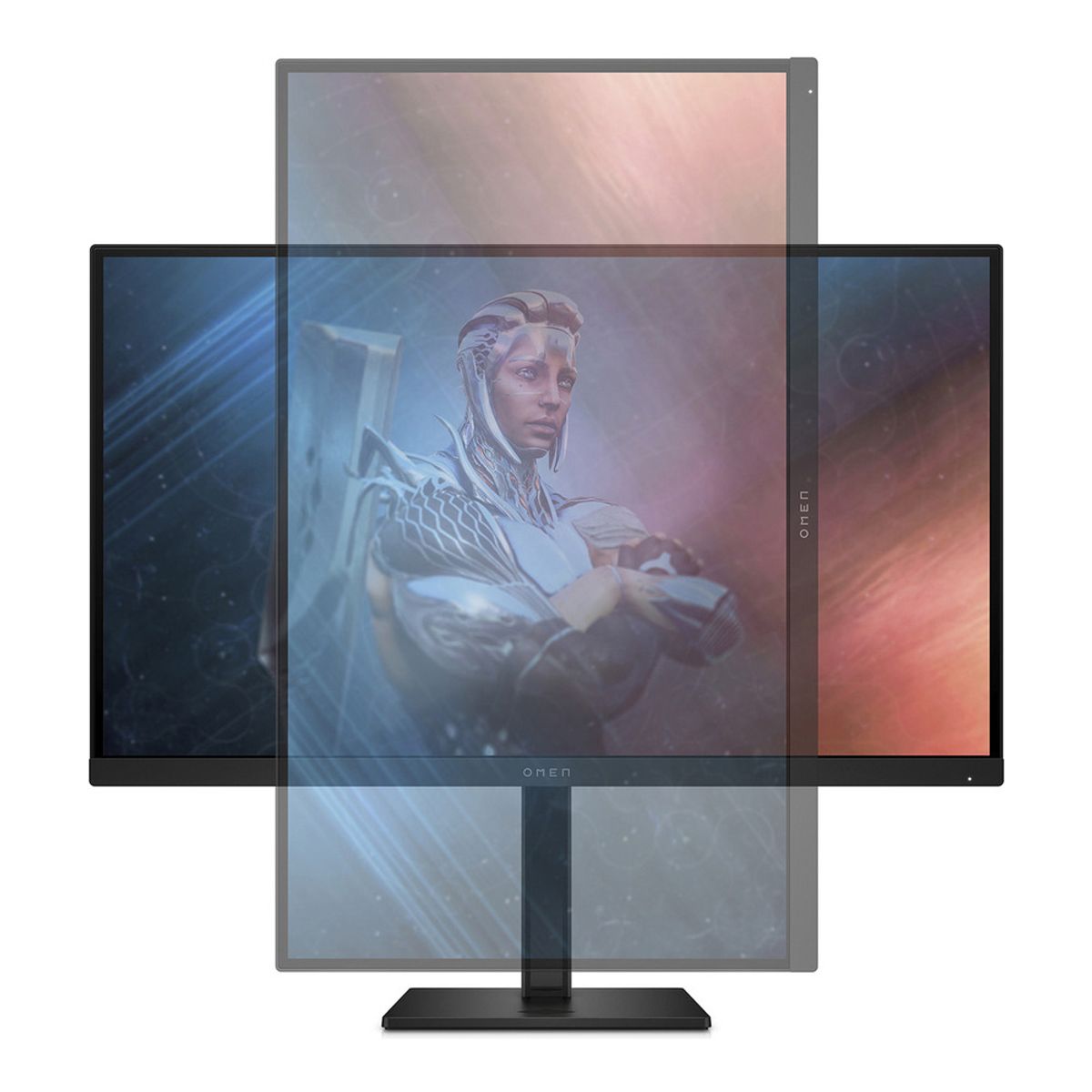 HP - Monitor Gamer HP Omen 27 Pulgadas Pivot Altura Ajustable IPS 165 Hz