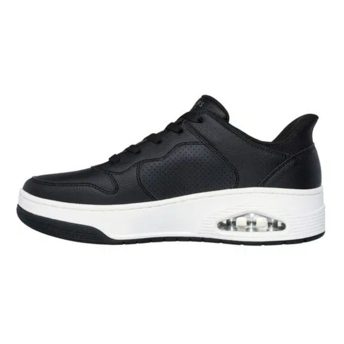 SKECHERS - Tenis Hombre Skechers Uno Court Acacia - Negro - Blanco
