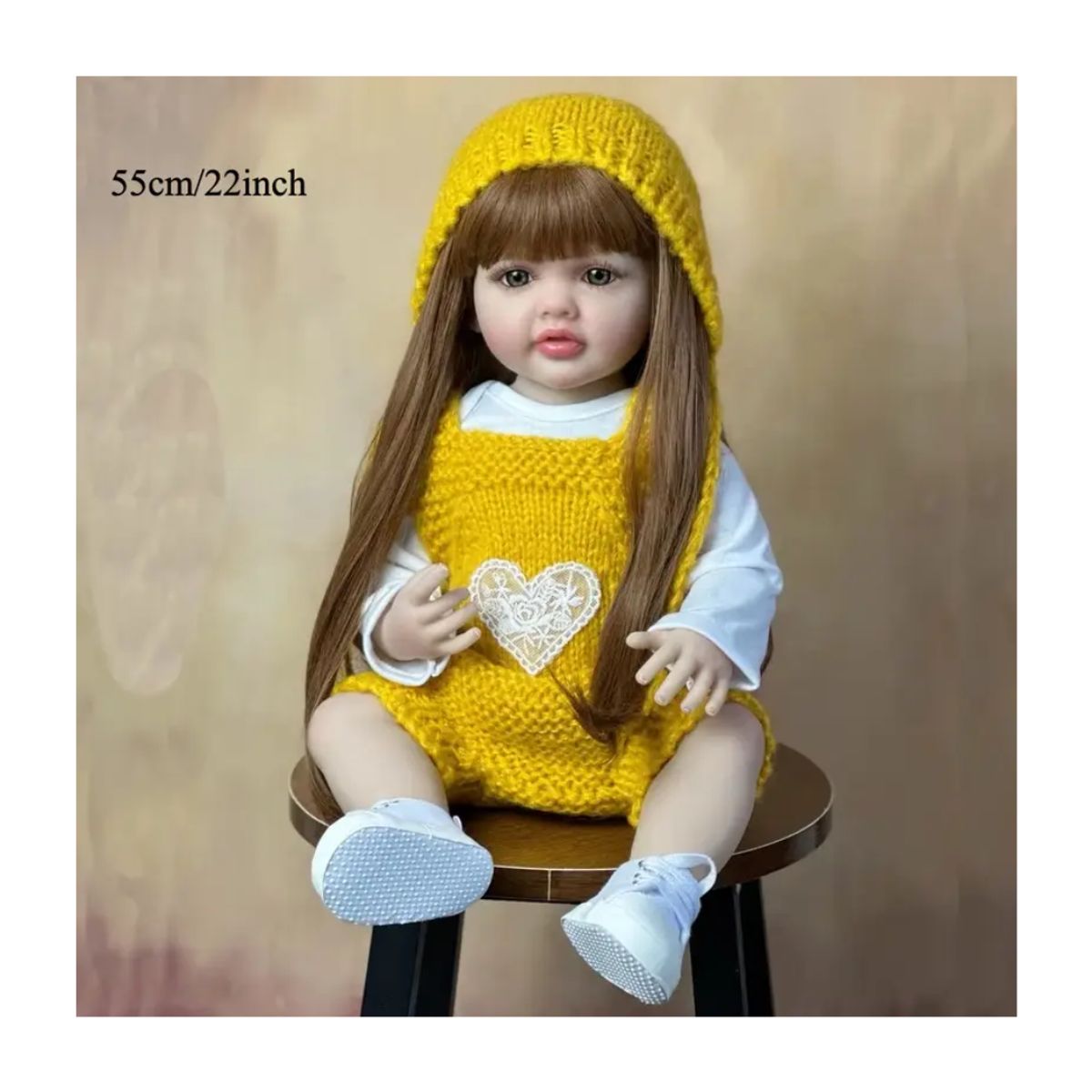 GENERICO - Muñeca Reborn Bebé Cuerpo de silicona  - Yuliana