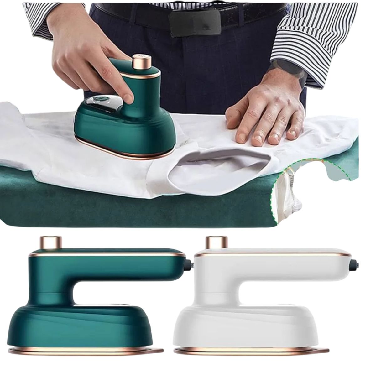 GENERICO - Mini Plancha Vapor De Mano Portátil