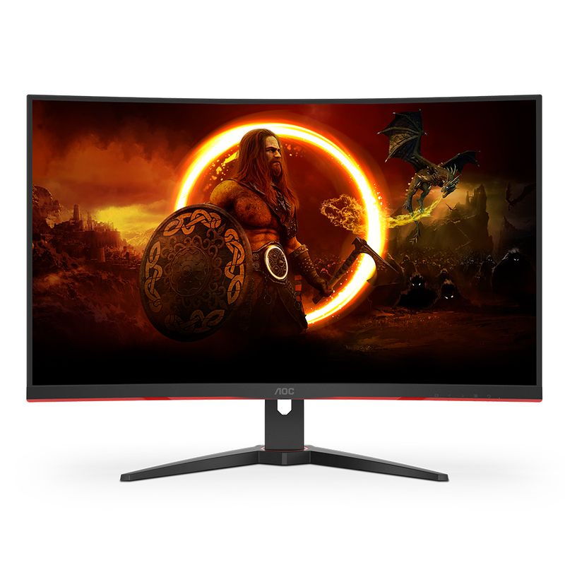 AOC - Monitor AOC Gamer C32G2ZE Curvo 32” Full HD 240Hz 05ms FreeSync