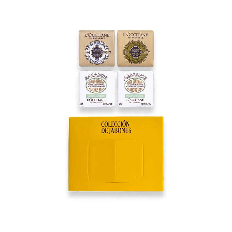 LOCCITANE - Kit Cuarteto Jabones para todos